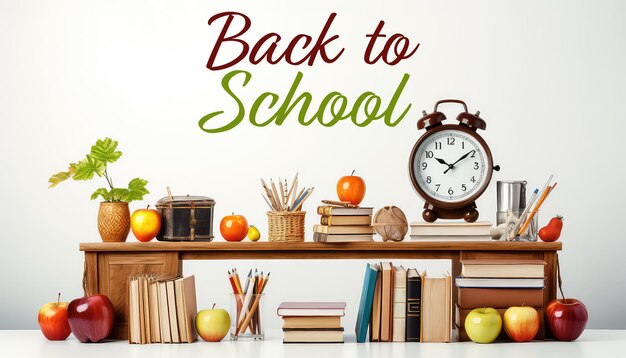 Back to school-banner-poster-design für karten