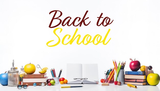 PSD back to school-banner-poster-design für karten