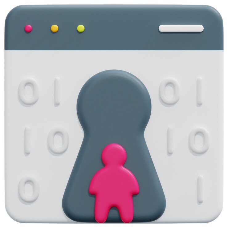 PSD backdoor 3d render icon illustration