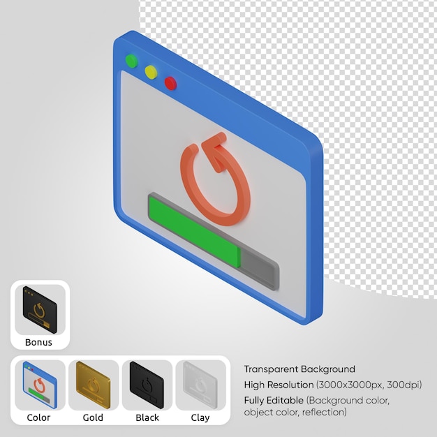 backup web 3d