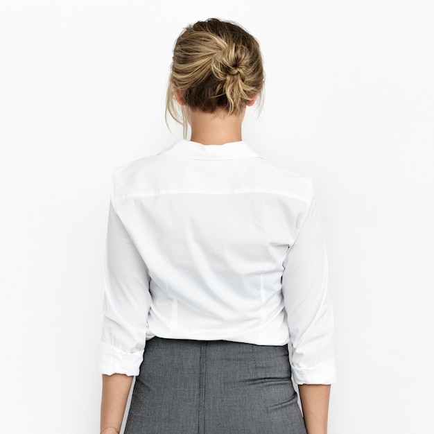 Backview De Femme D'affaires