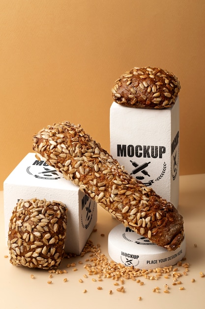 Backwaren und Brotmodell
