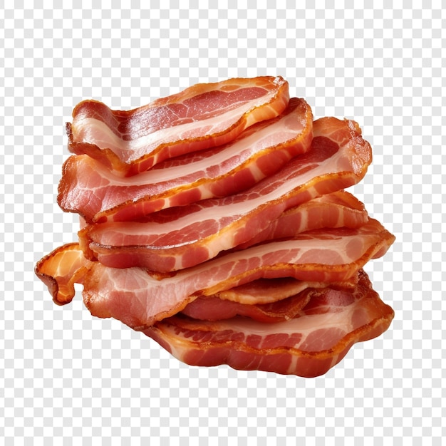 PSD bacon isolé sur fond transparent