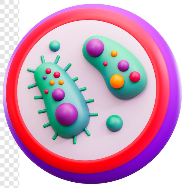 PSD bacterias 3d