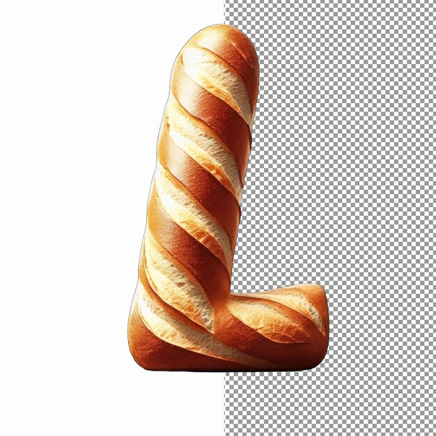 PSD bäckerei-stil alphabet-zeichen png