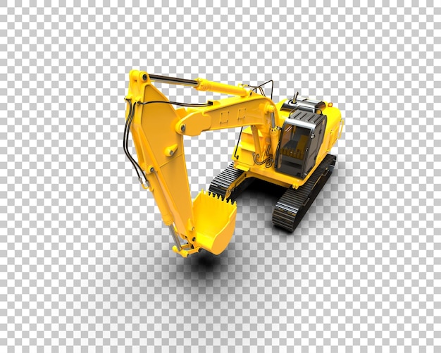 Bagger isoliert auf dem hintergrund 3d-rendering-illustration