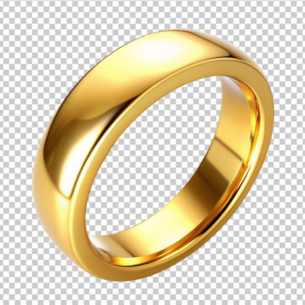 PSD une bague de mariage en or.