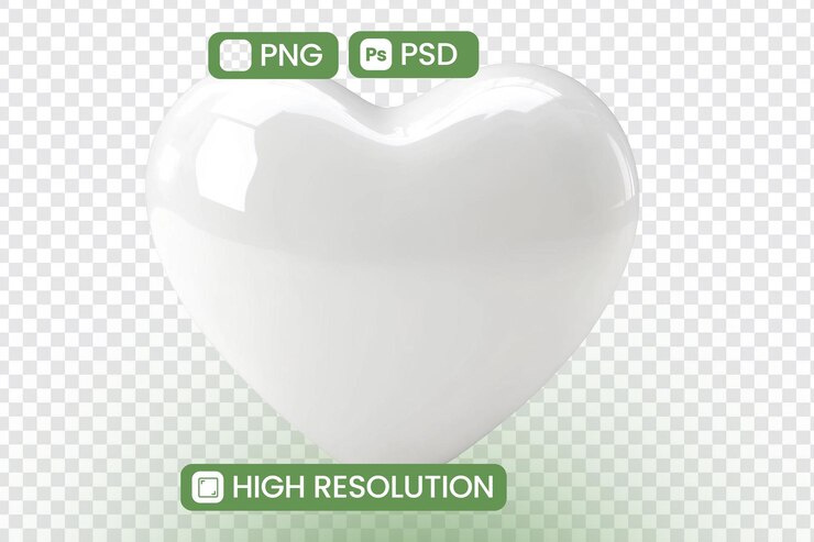 PSD baixe arquivos png e psd em forma de coração branco de alta resolução para projetos de design recursos gráficos perfeitos para várias aplicações imediatamente disponíveis e gratuitos aumentem sua criatividade