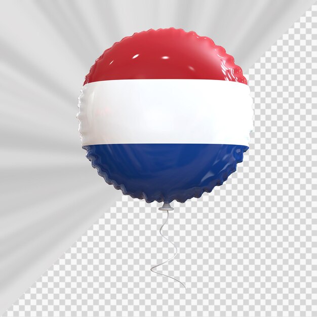 PSD balão bandeira da holanda