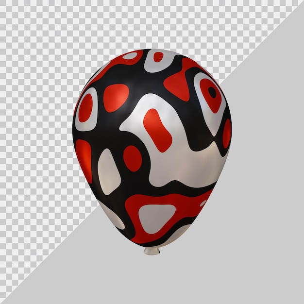 Balão com estilo 3d moderno