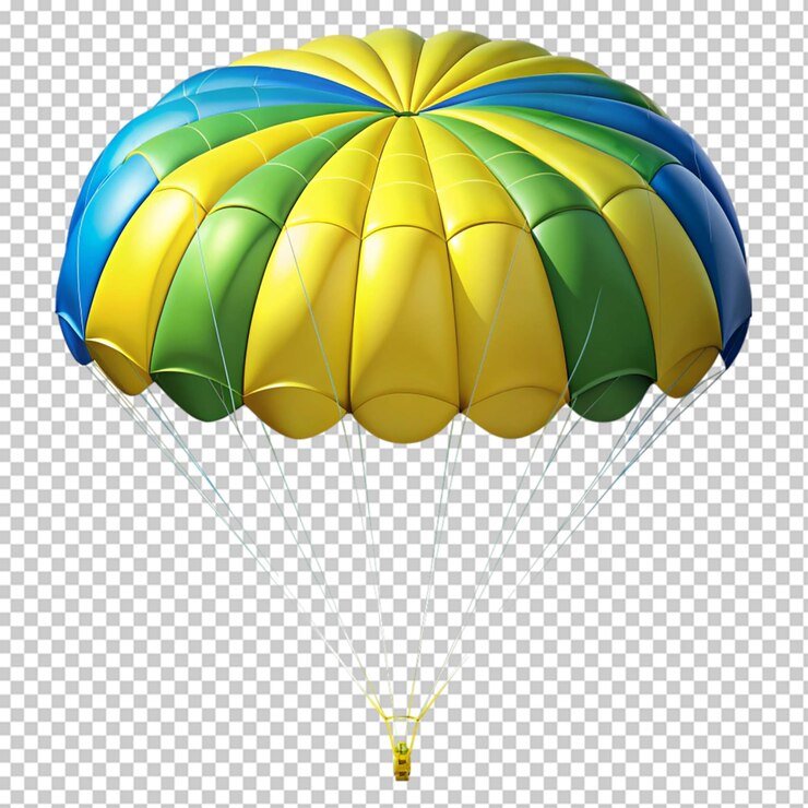 PSD balão de ar isolado sobre um fundo transparente