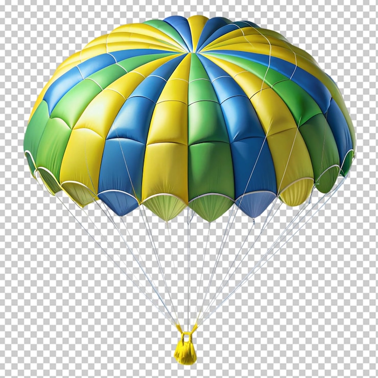 PSD balão de ar isolado sobre um fundo transparente