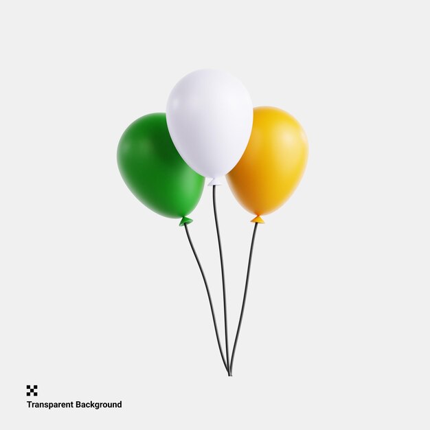 Balão irlandês para as celebrações do dia de são patrício