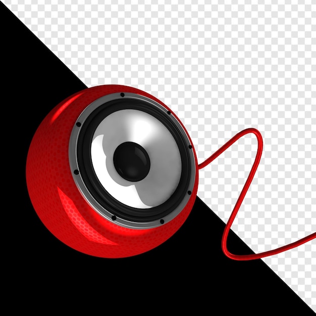 PSD ball speaker 3d (em inglês)