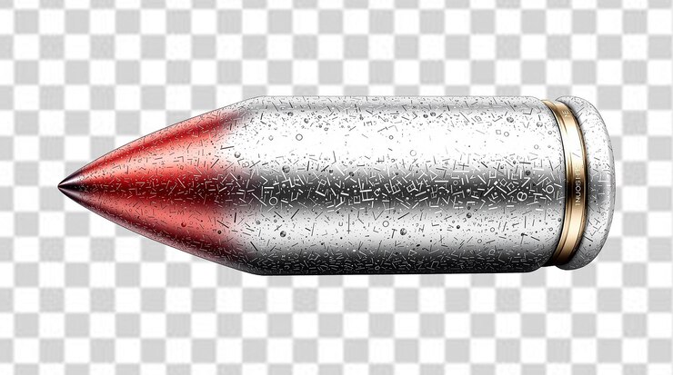 PSD des balles d'argent sur un fond transparent
