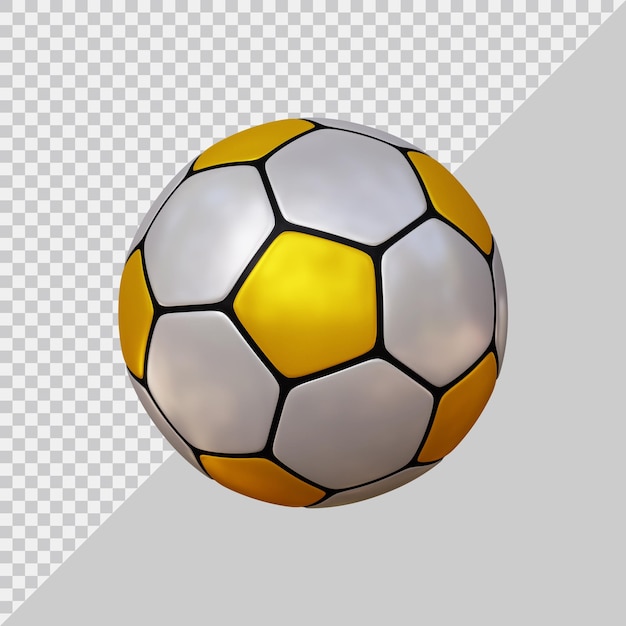 Ballon De Football De Football Avec Un Style Moderne 3d