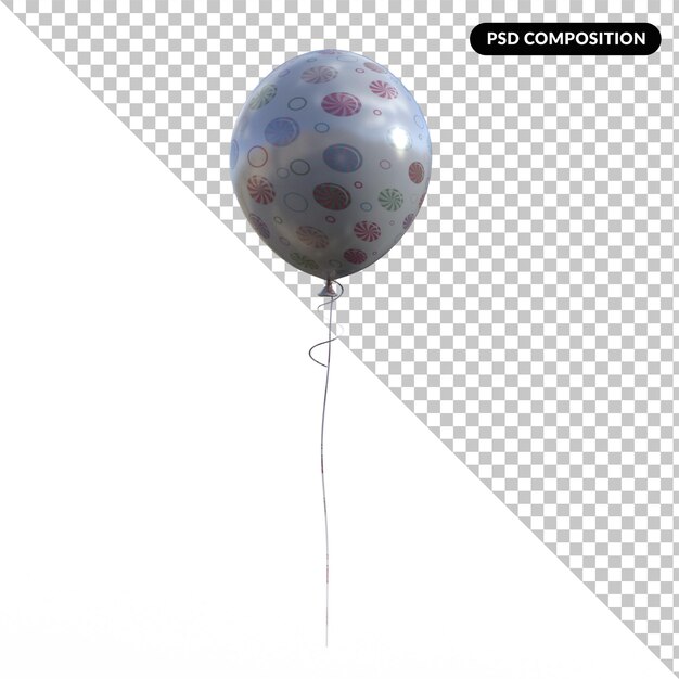 Ballon Isolé 3d