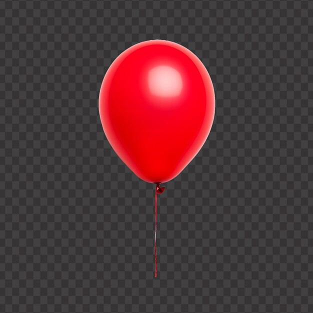 PSD ballon rouge png