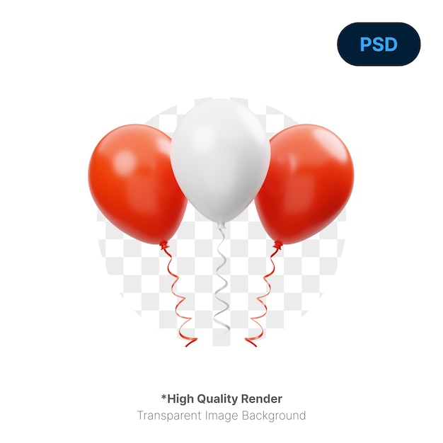 PSD les ballons 3d icon premium sont disponibles sur psd