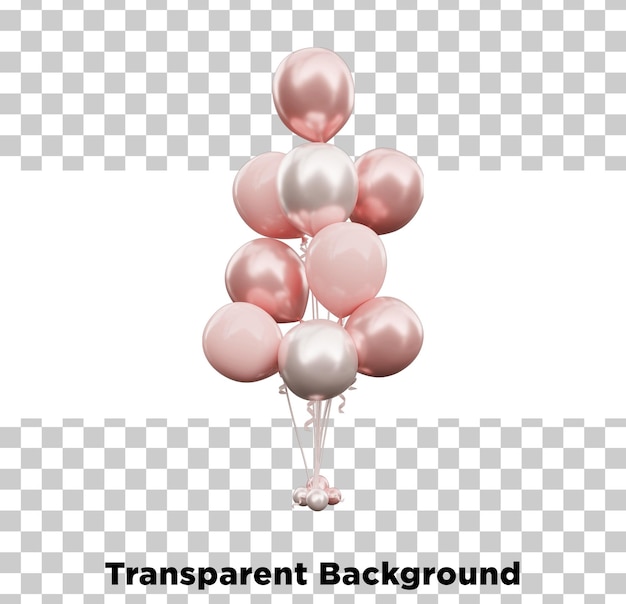 Des ballons flottants