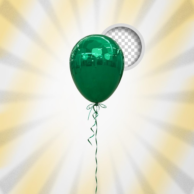 PSD ballons d'hélium dans des couleurs pastel douces ballon de mariage et d'anniversaire de la saint-valentin rendu 3d