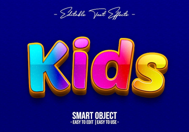 Bambini-Text-Style-Effect