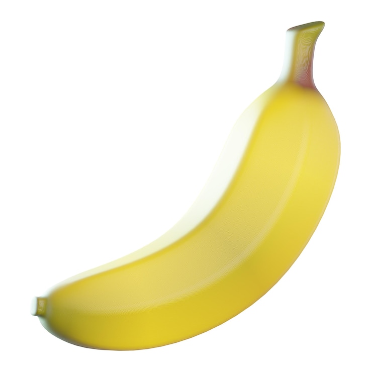 PSD banana fruta nutrição vegetariana natural