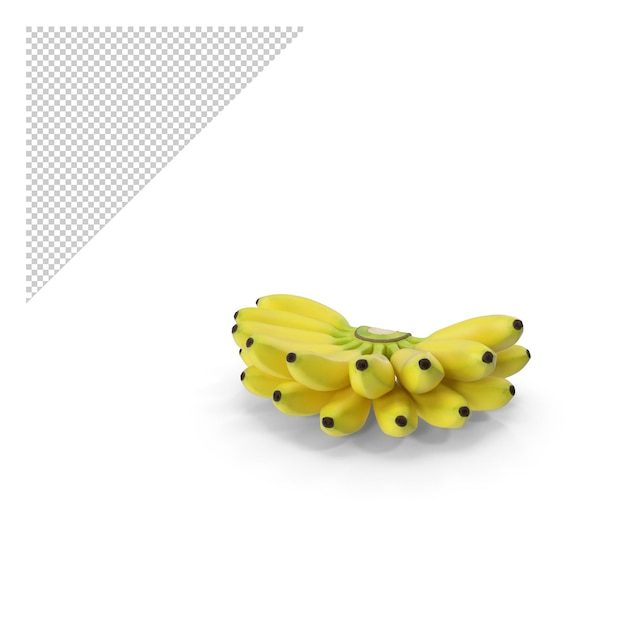 PSD banana png