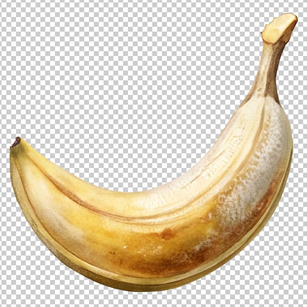 Banane Isolée Sur Un Fond Transparent