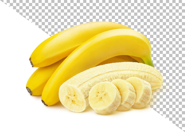 PSD banane isolée