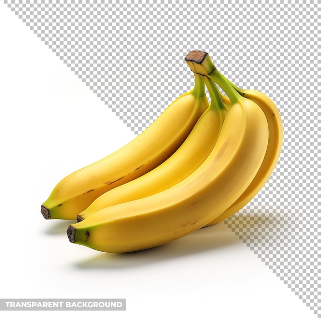 Banane isoliert ohne Hintergrund