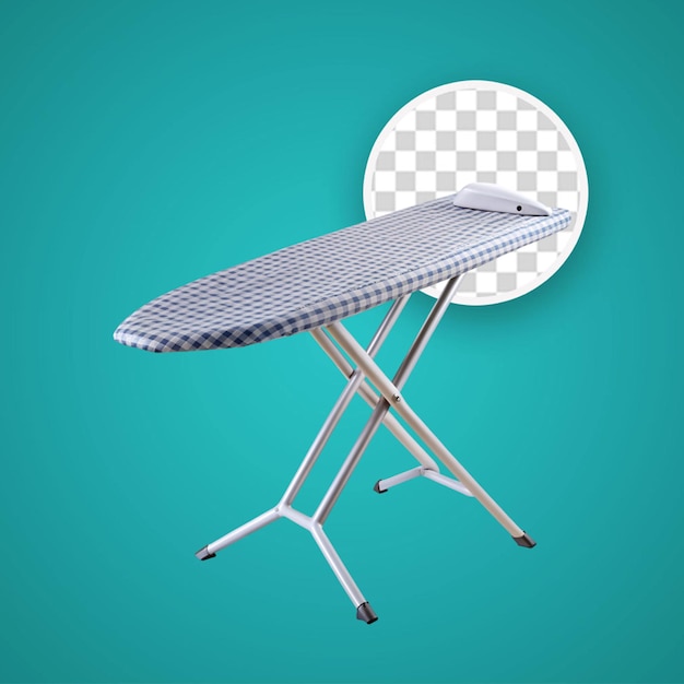 PSD banc d'exercice sur fond transparent illustration de rendu 3d