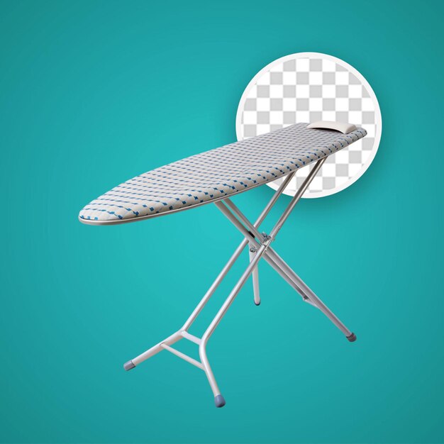 PSD banc d'exercice sur fond transparent illustration de rendu 3d