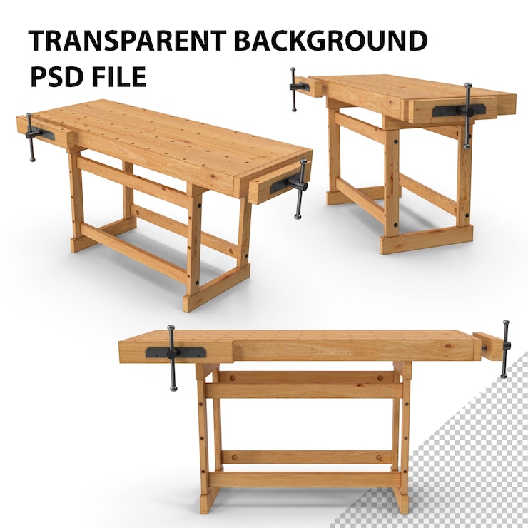 PSD banco de trabajo png