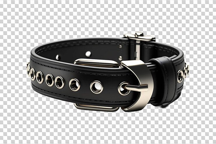 PSD banda de pulsera aislada sobre un fondo transparente