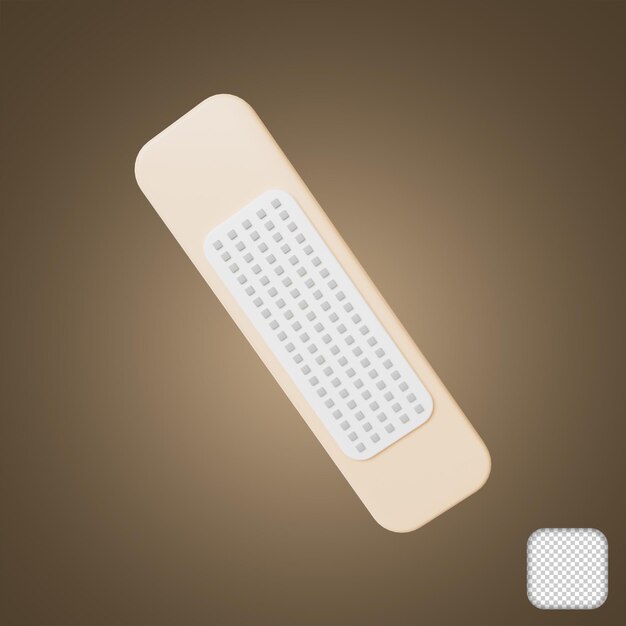 PSD bandage 3d illustration