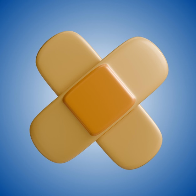 Bandage 3D-Symbol