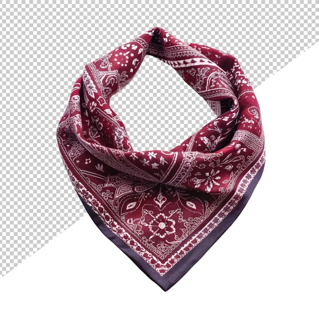 PSD bandana em fundo transparente