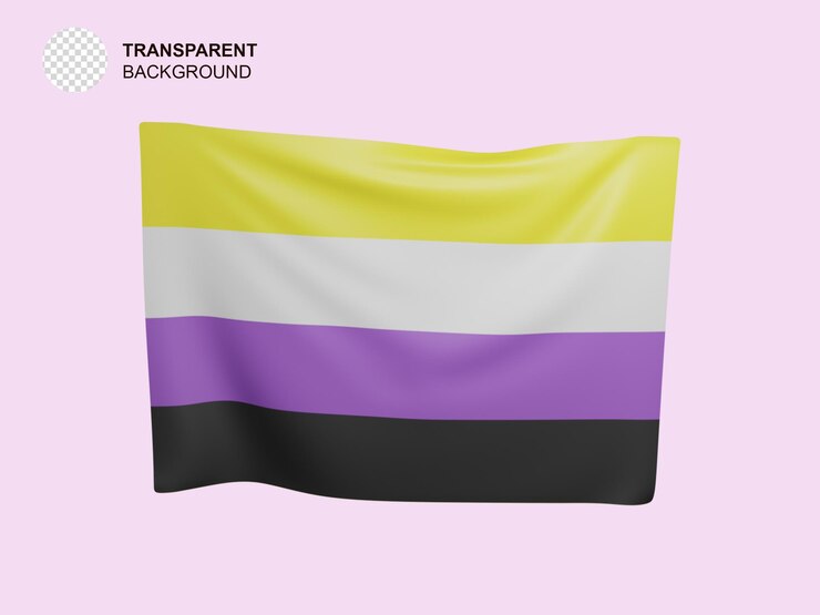 PSD bandeira 3d lgbt gay lésbica trans bissexual intersexo assexuado