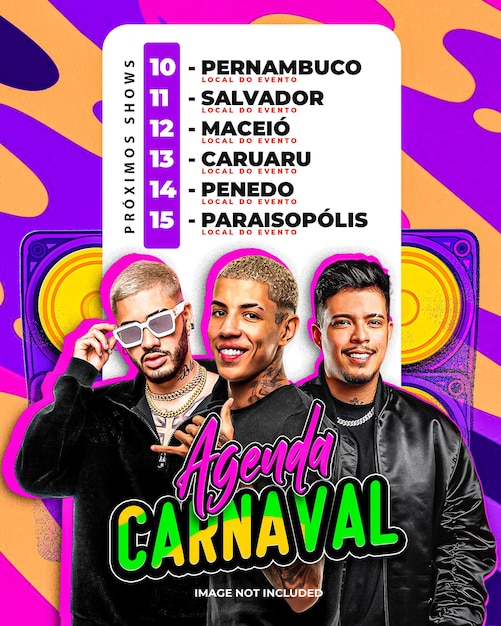 Bandeira da Agenda do Carnaval