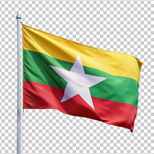 PSD bandeira da birmânia