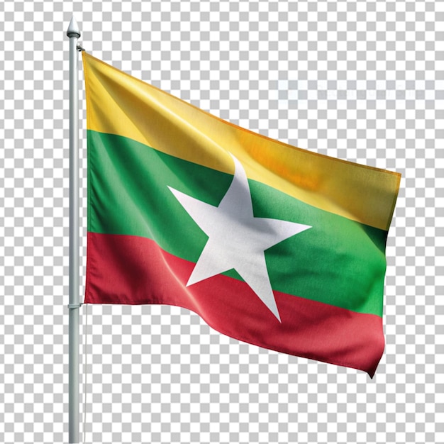 PSD bandeira da birmânia