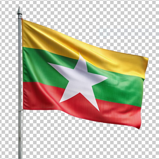 PSD bandeira da birmânia