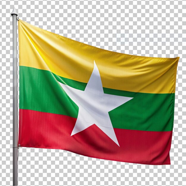 PSD bandeira da birmânia