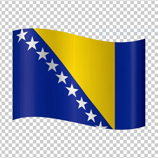 PSD bandeira da bósnia png
