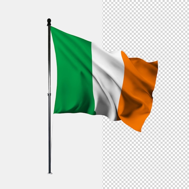 PSD bandeira da irlanda