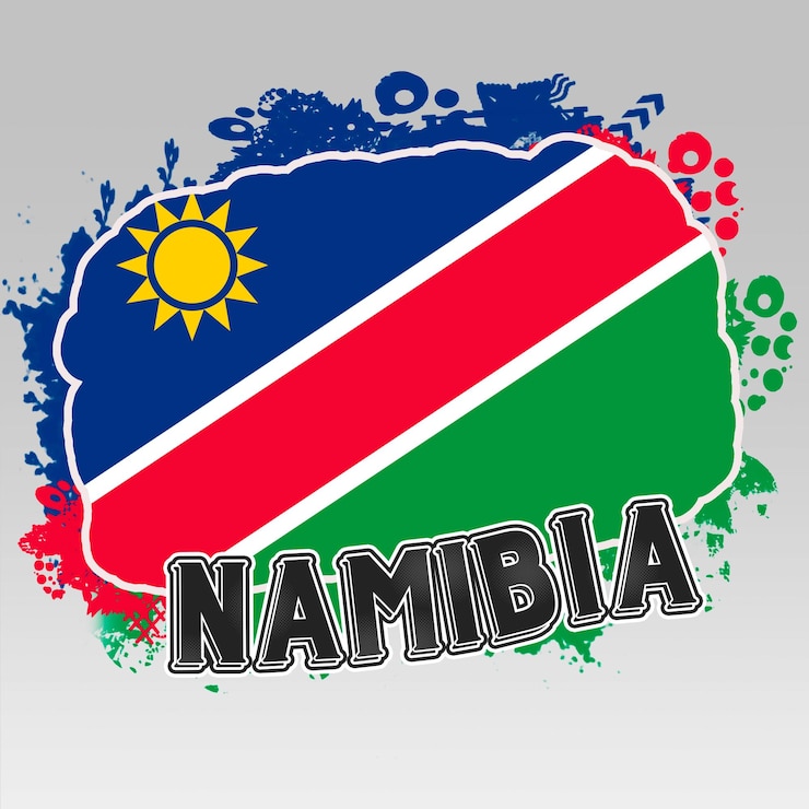 PSD bandeira da namíbia