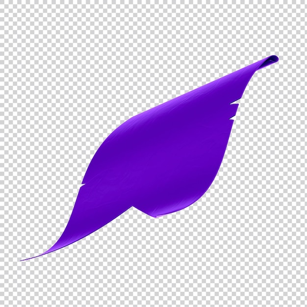 PSD bandeira de papel roxo 3d festa junina 3d brasil para festa junina são joão selo e arraia