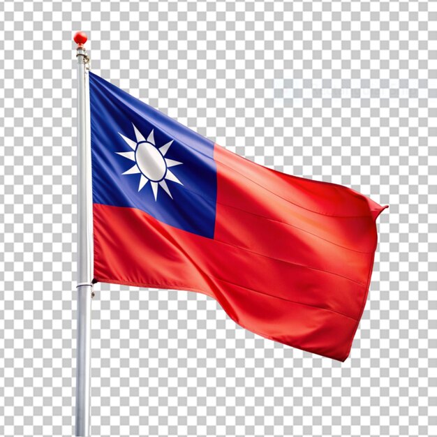 PSD bandeira de taiwan png