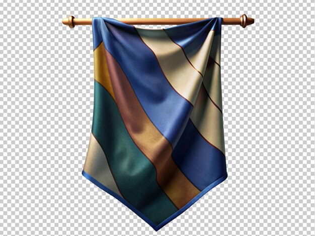 PSD bandeira de tecido